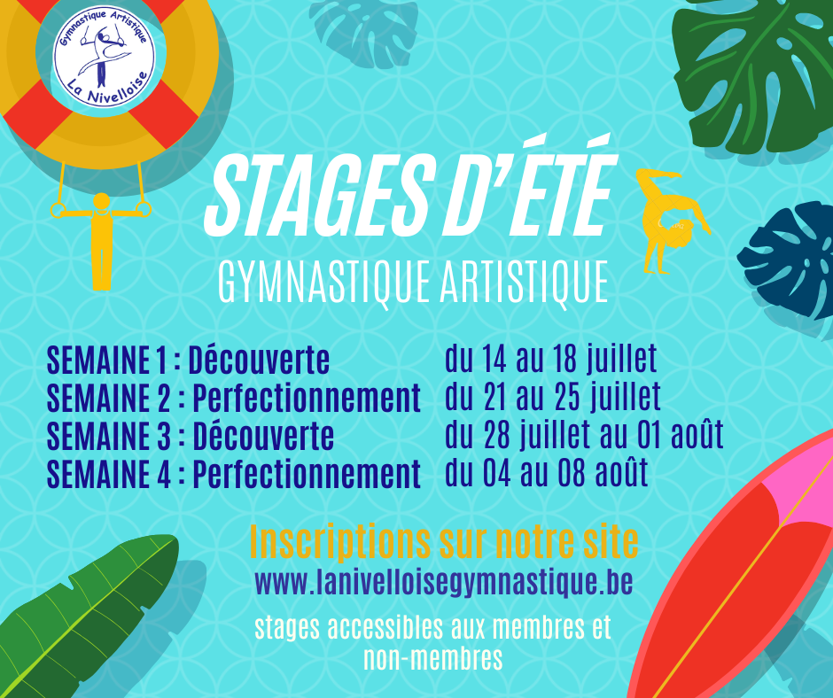 la nivelloise stages ete 2025